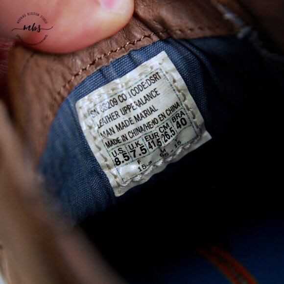 Mark Nason Loretto Suede Leather Boots Tan Men 8.5 - Picture 13 of 13